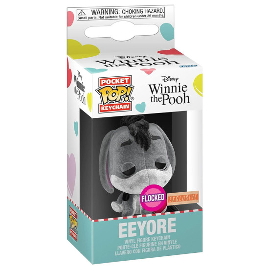 Funko Pop! Μπρελόκ Eeyore w/heart (FL) (Winnie the Pooh)